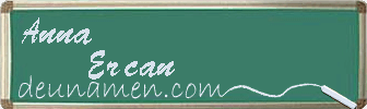 Anna Ercan Visitenkarte
